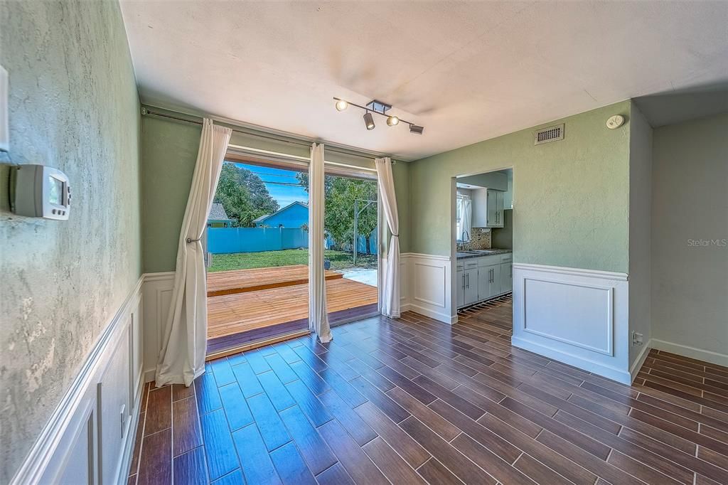 Empty room, Interior, Wood Texture Flooring