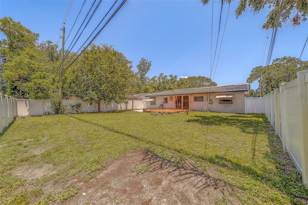 Backyard, Exterior