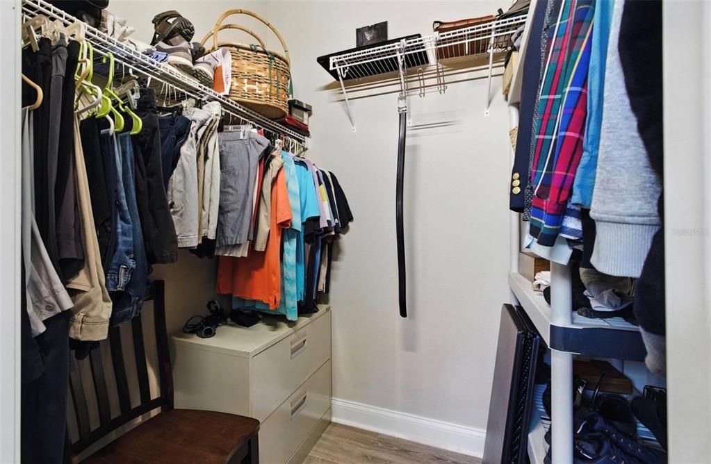 Interior, Walk-in Closets, Wood Texture Flooring