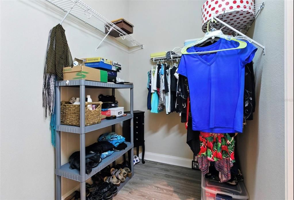 Interior, Walk-in Closets, Wood Texture Flooring