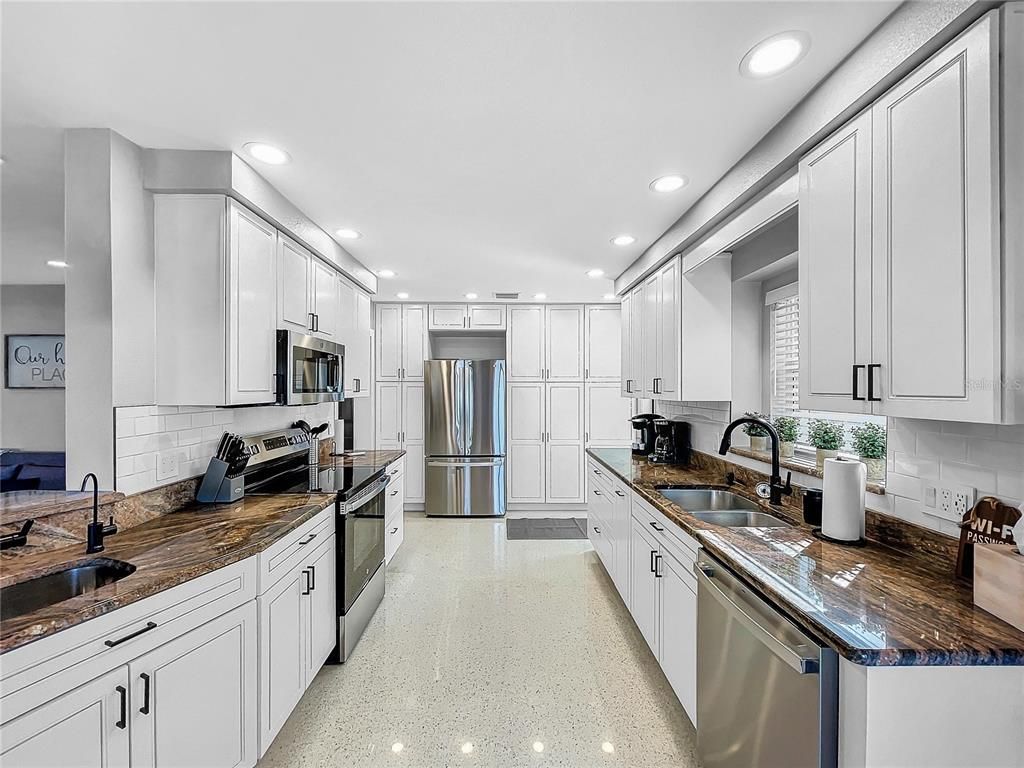 Interior, Kitchen, Recessed Lighting, Stainless Steel Appliances