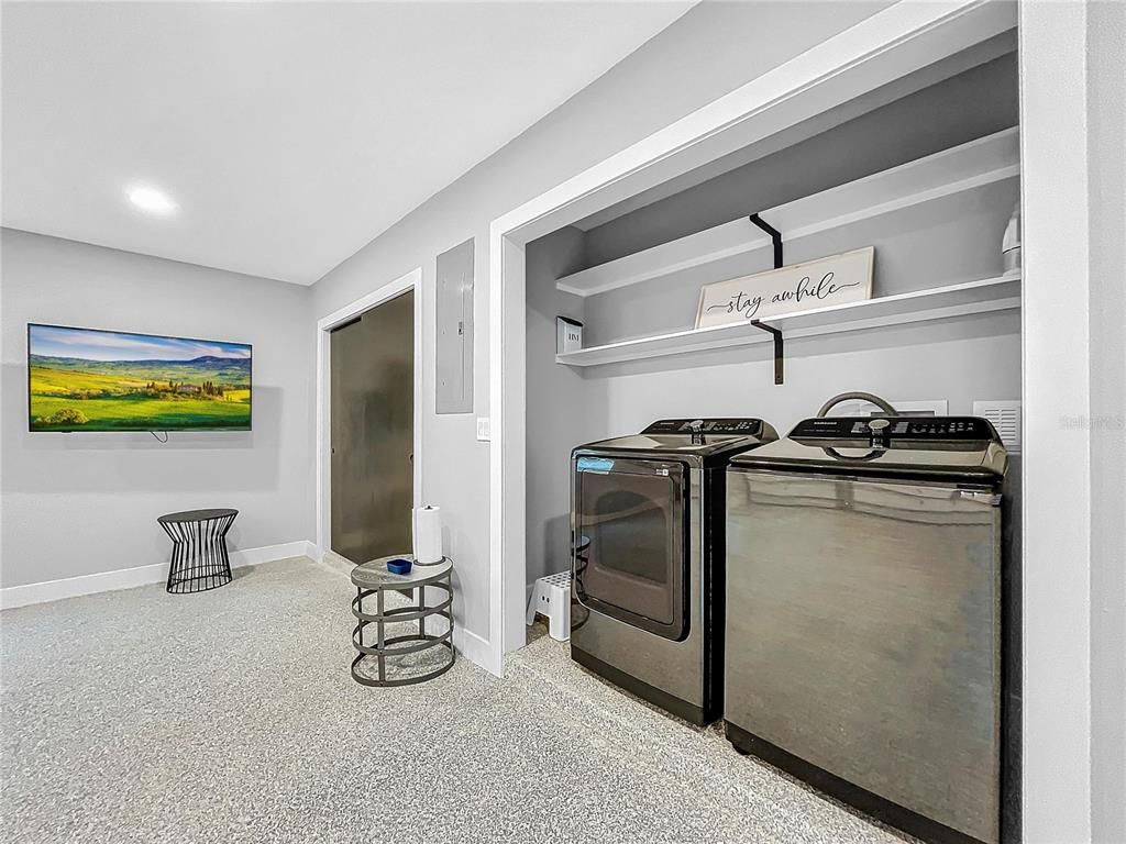Interior, Recessed Lighting, Washer