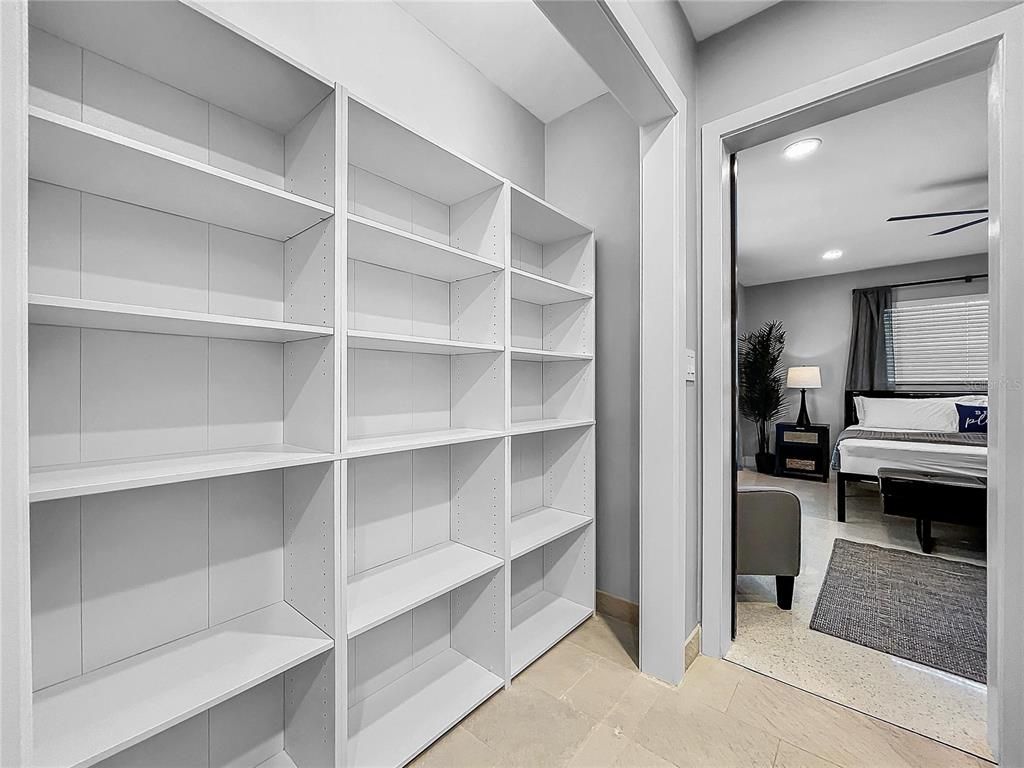 Bedroom, Interior, Recessed Lighting, Walk-in Closets