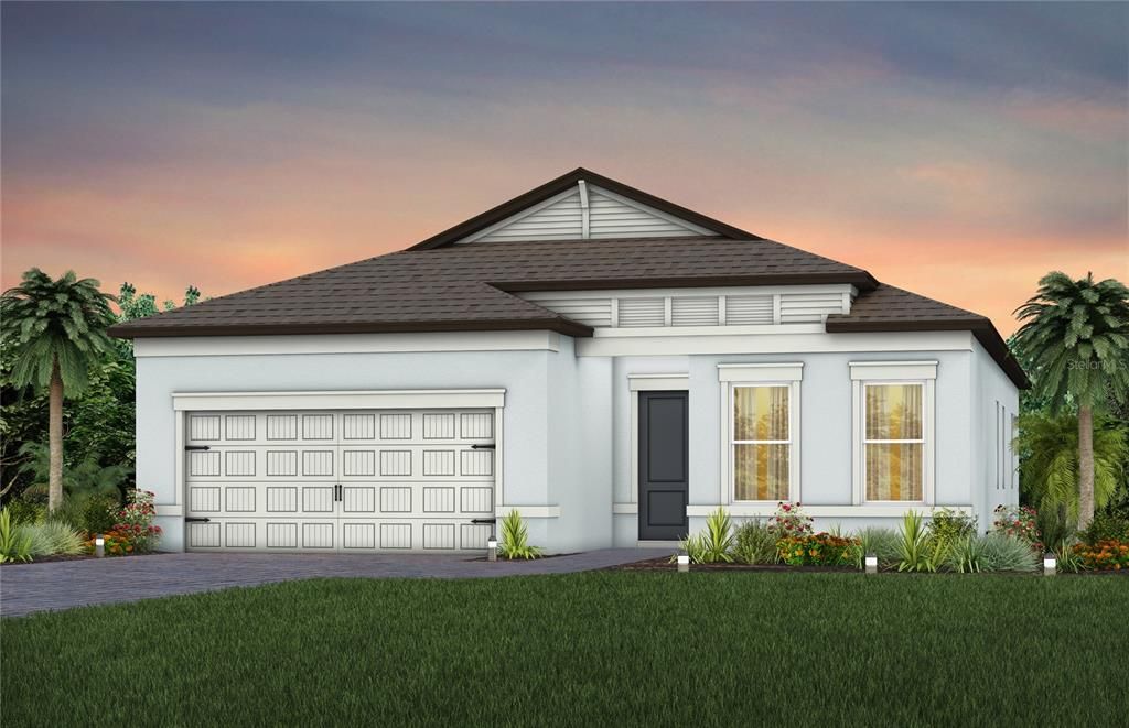 Attached, Exterior, Facade, Modern
