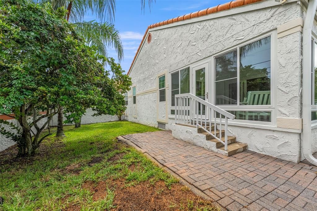 Backyard, Exterior