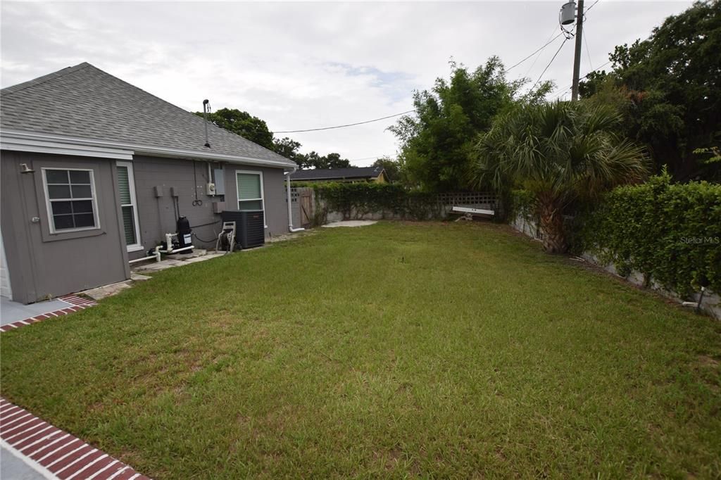 Backyard, Exterior