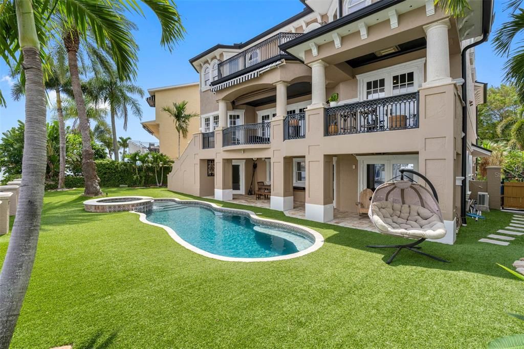 Backyard, Exterior, Pool