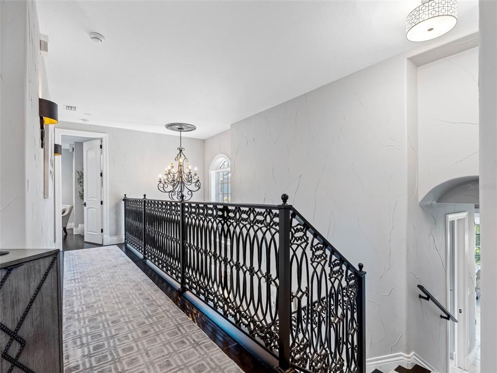 Chandelier, Interior, Marble Walls