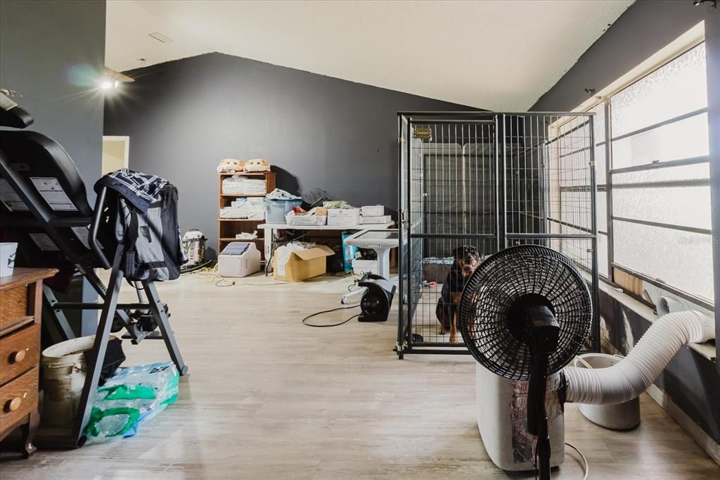 Fitness Equipment, Interior, Wood Texture Flooring