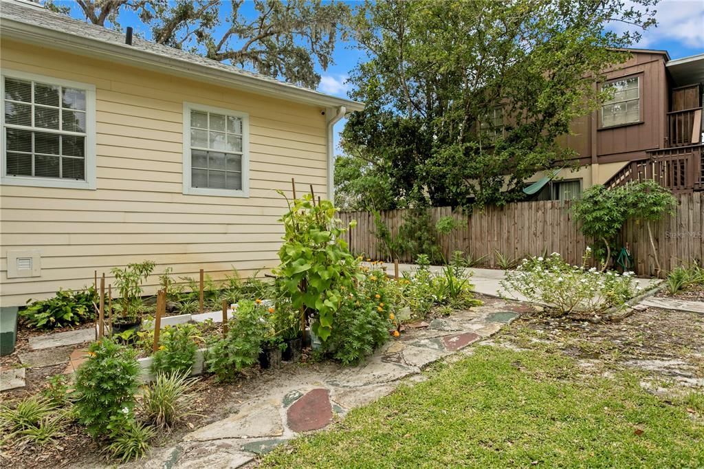 Backyard, Exterior