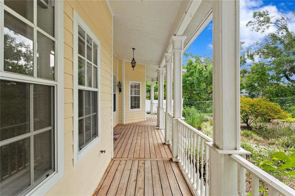 Exterior, Wood Texture Flooring