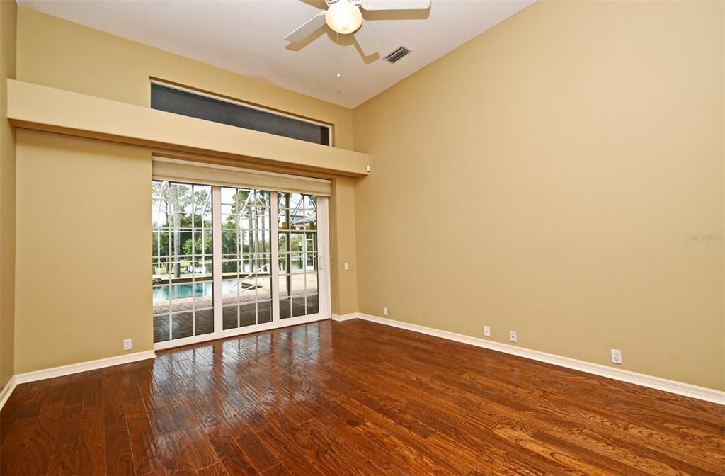 Empty room, Interior, Wood Texture Flooring