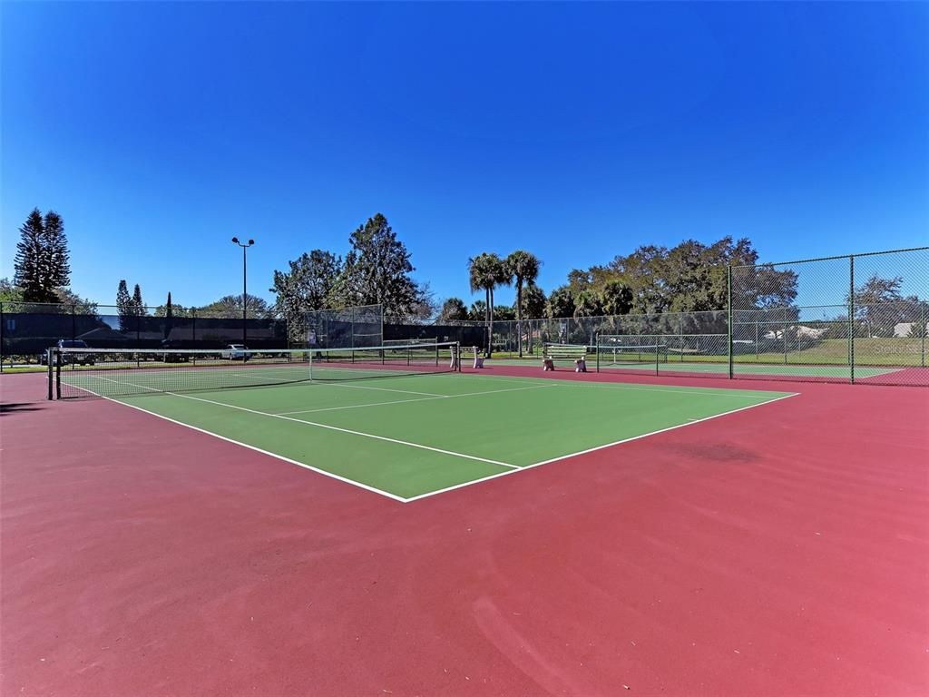 Exterior, Tennis Courts
