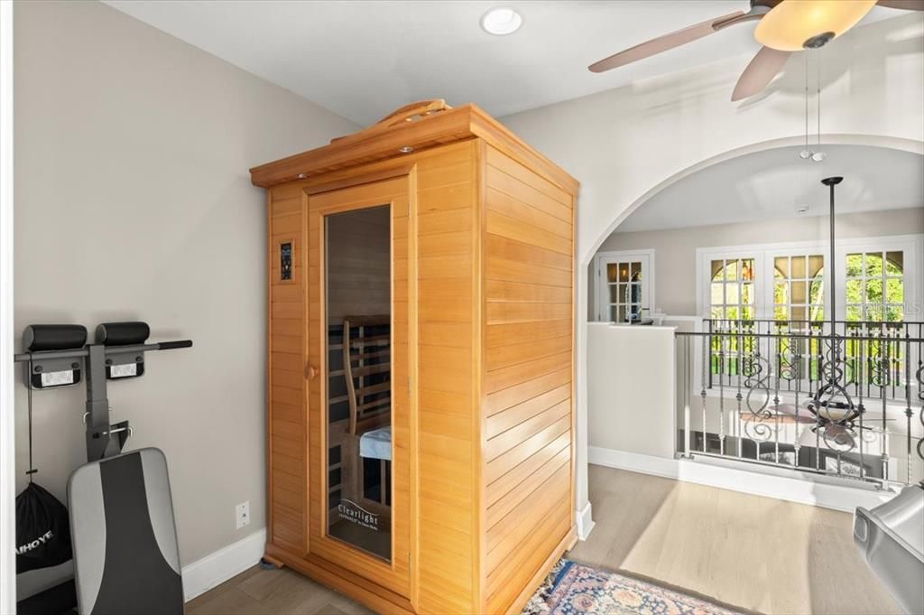 Interior, Recessed Lighting, Sauna Room