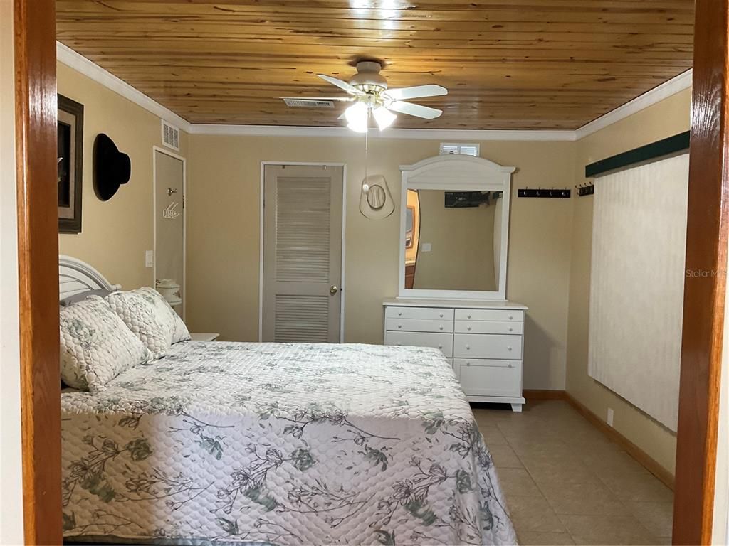 Bedroom, Interior, Wooden Ceilings