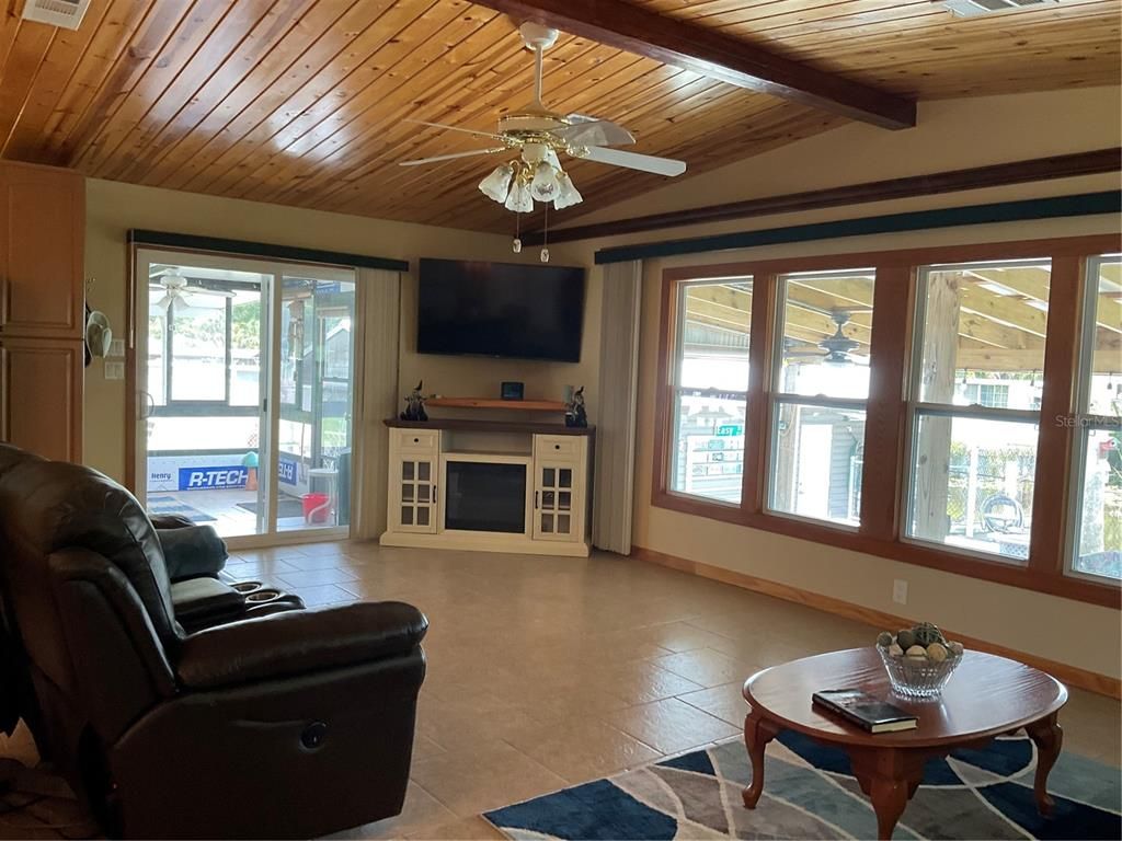 Interior, Living room, Wooden Beams, Wooden Ceilings