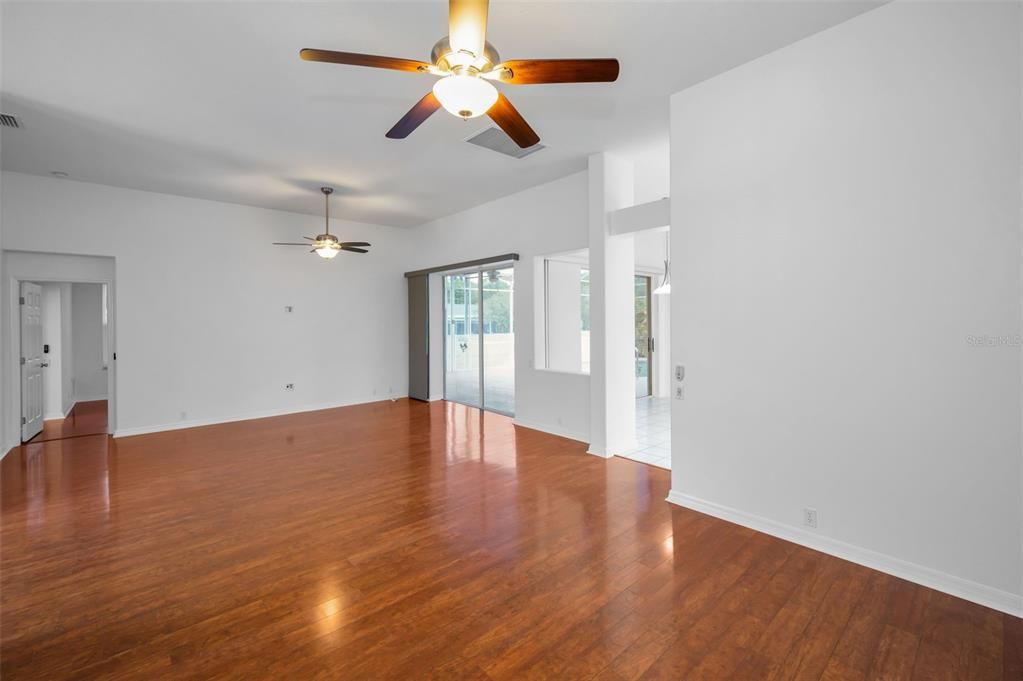 Empty room, Interior, Wood Texture Flooring