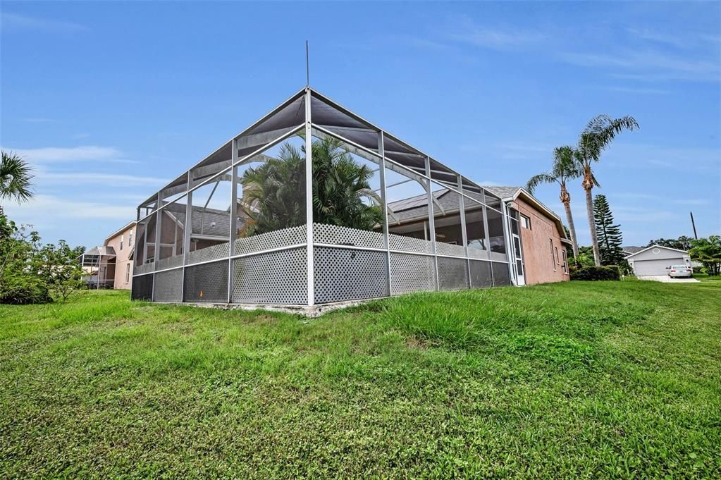 Backyard, Exterior