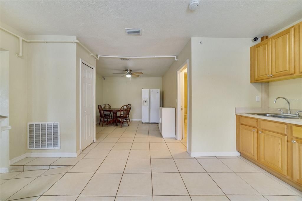 Dining room, Interior, Kitchen