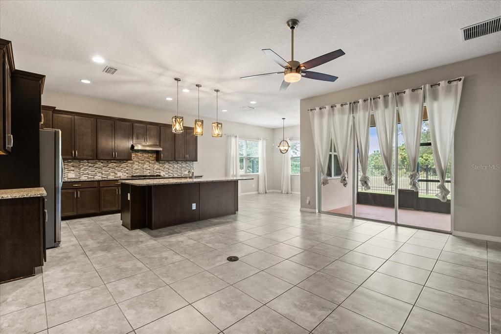 Interior, Kitchen, Pendant Lights, Recessed Lighting