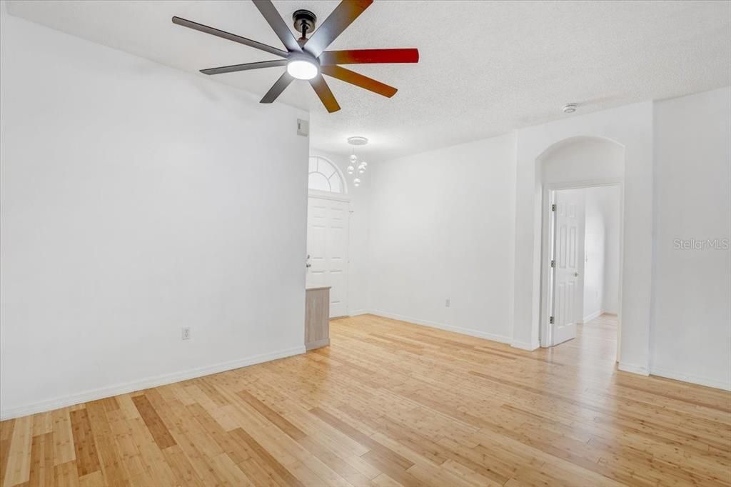 Empty room, Interior, Wood Texture Flooring