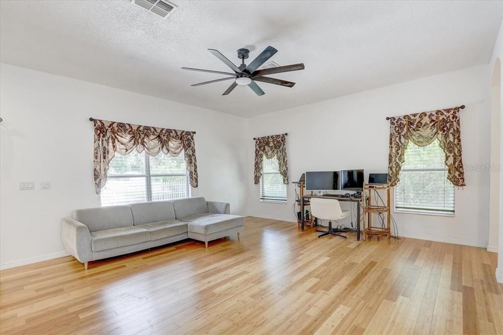 Home Office, Interior, Wood Texture Flooring