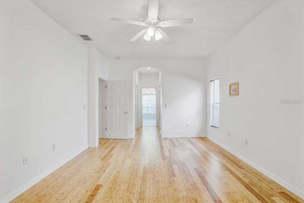 Empty room, Interior, Wood Texture Flooring
