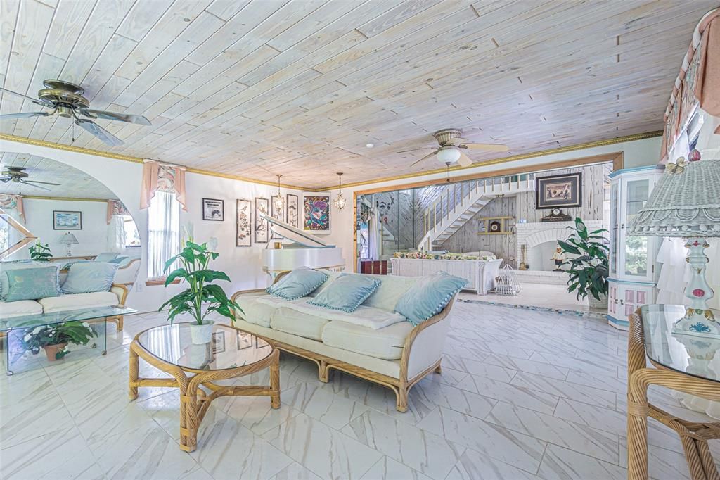 Interior, Living room, Marble