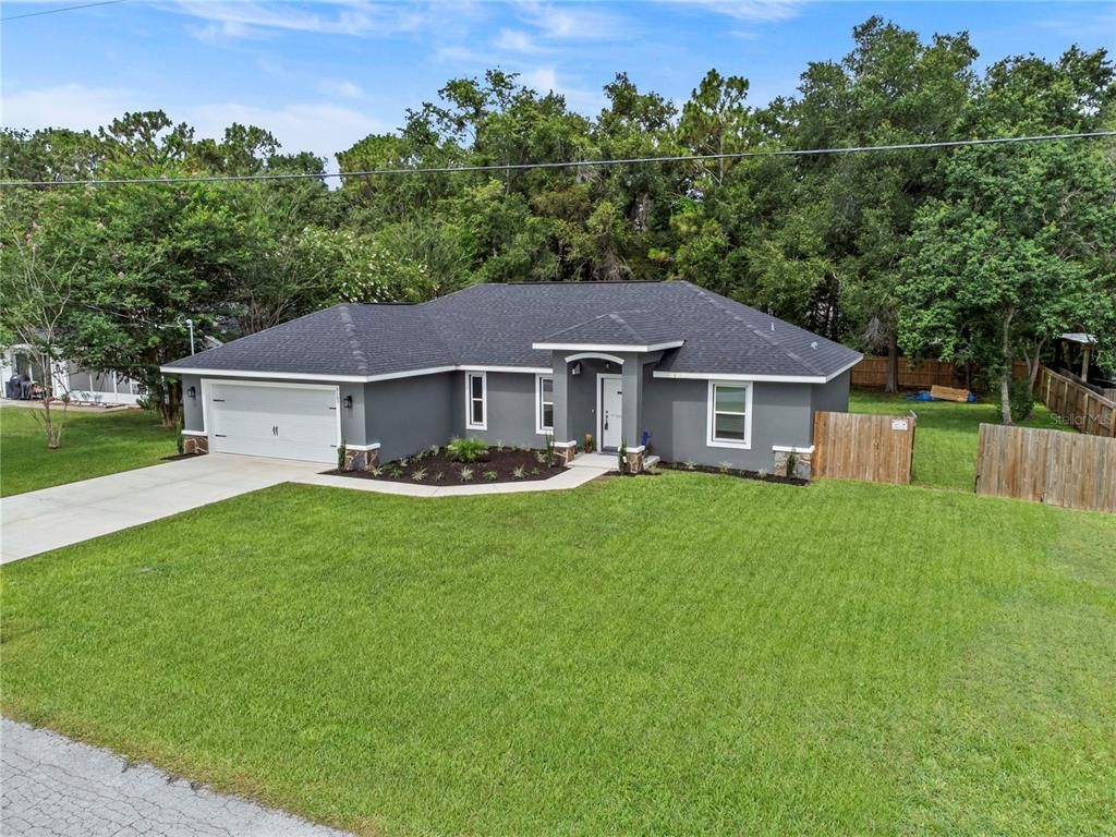 Attached, Backyard, Exterior, Facade, Ranch