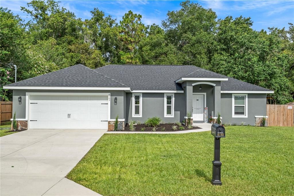 Attached, Backyard, Exterior, Facade, Ranch