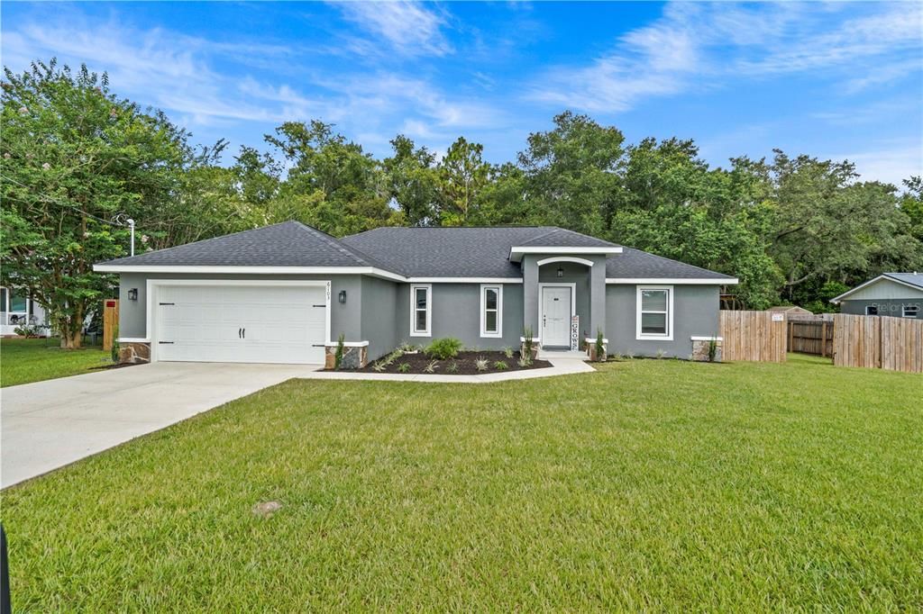 Attached, Backyard, Exterior, Facade, Ranch