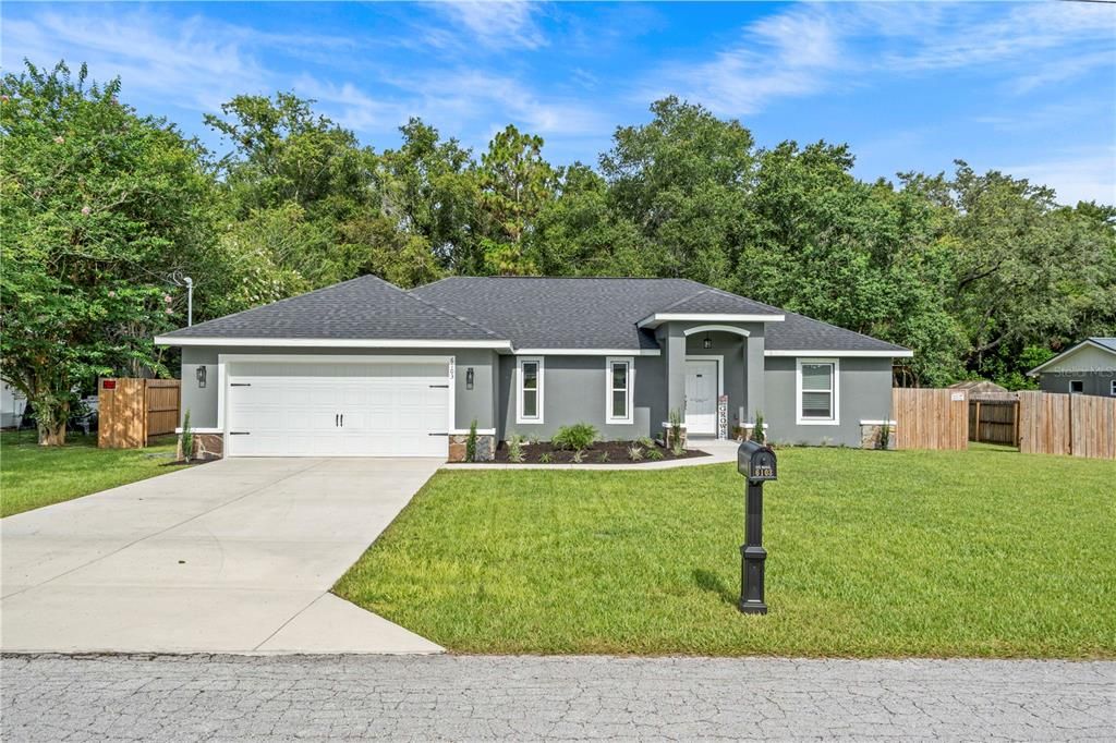 Attached, Backyard, Exterior, Facade, Ranch