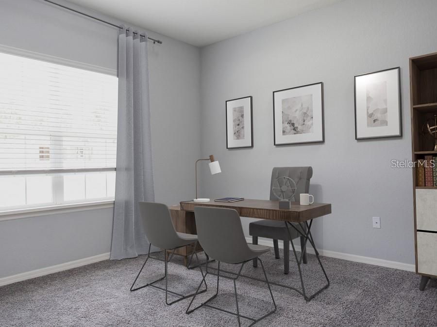 Home Office, Interior