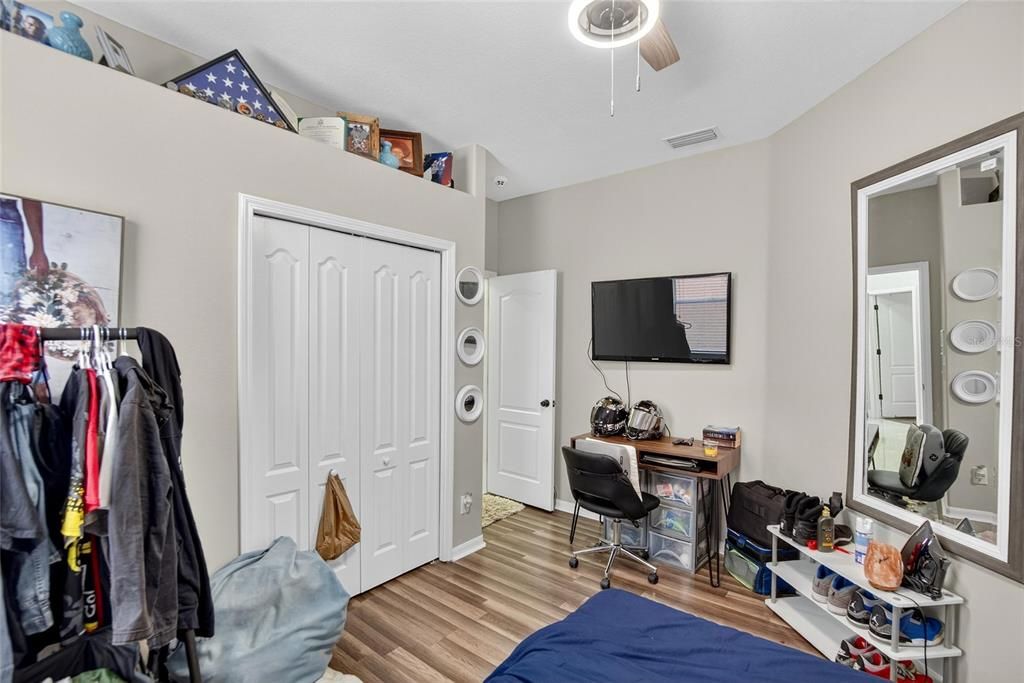 Home Office, Interior, Wood Texture Flooring