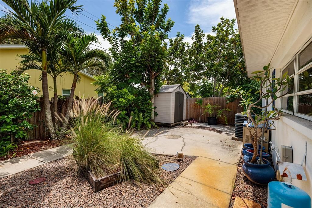 Backyard, Exterior