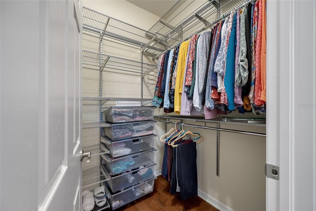 Interior, Walk-in Closets, Wood Texture Flooring