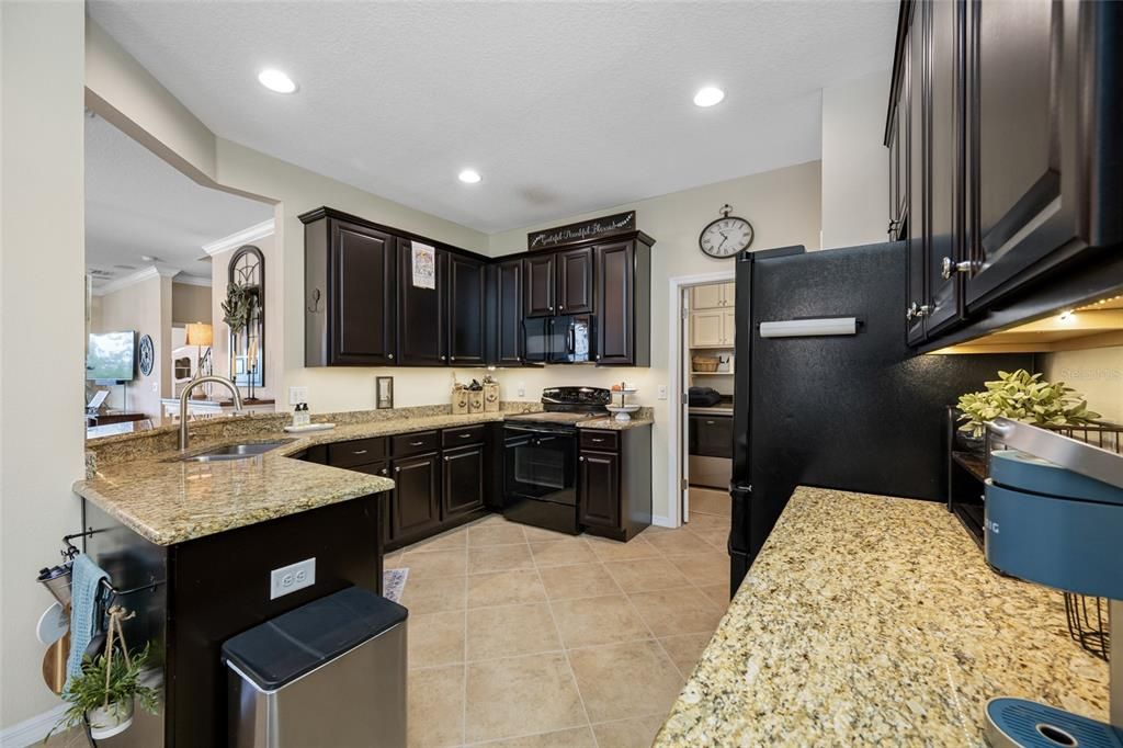 Interior, Kitchen, Recessed Lighting