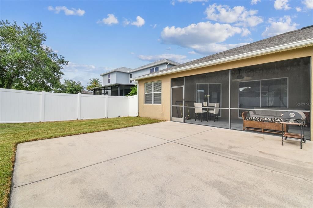 Backyard, Exterior