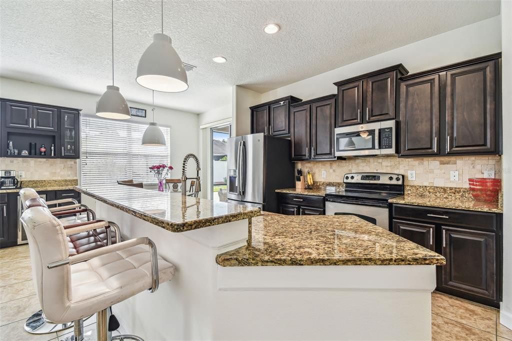 Interior, Kitchen, Pendant Lights, Recessed Lighting