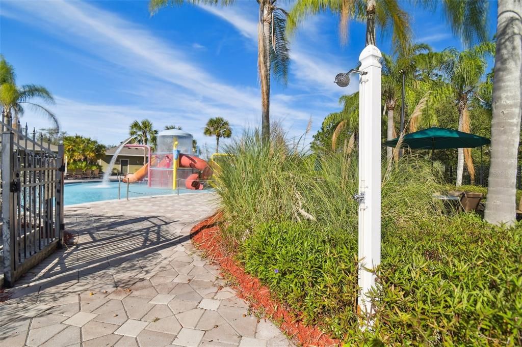 Backyard, Exterior, Playground, Pool