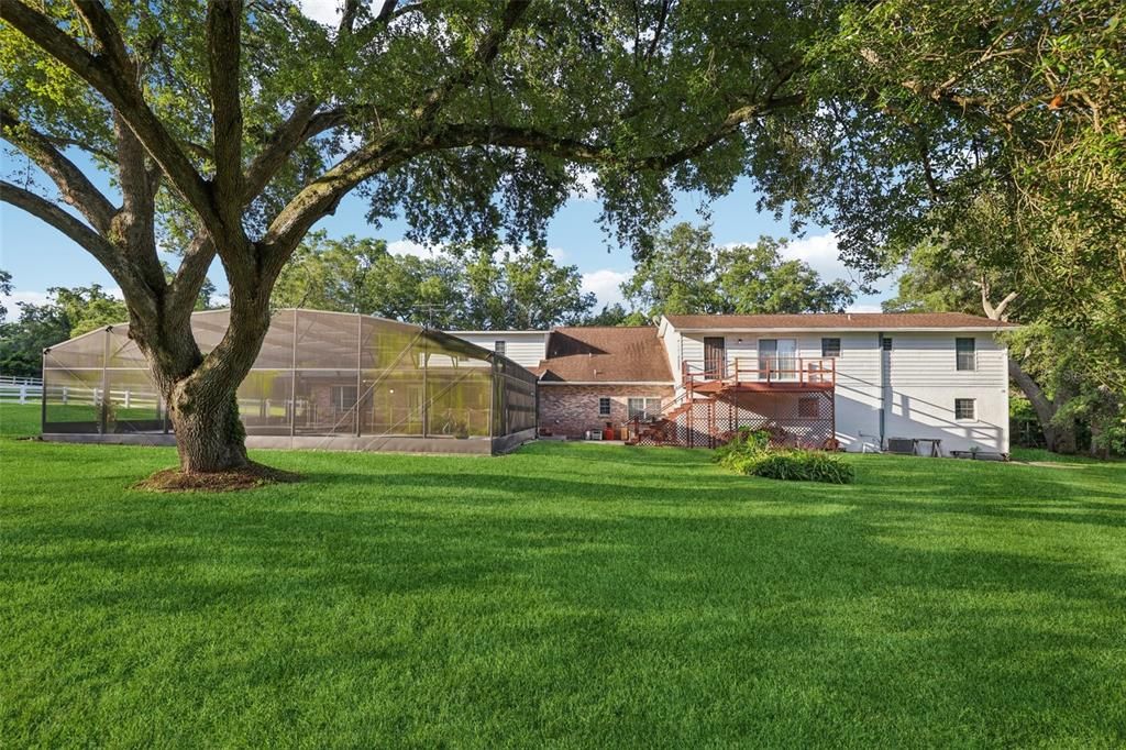 Backyard, Exterior