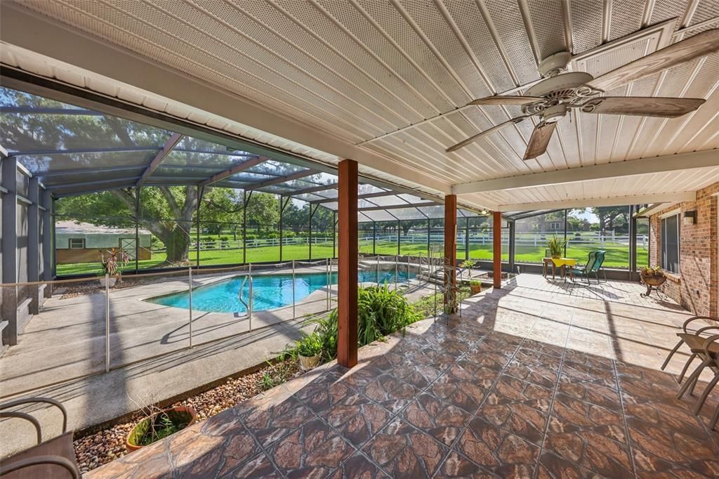 Glass Ceilings, Interior, Pool, Stone Walls, Sun Room
