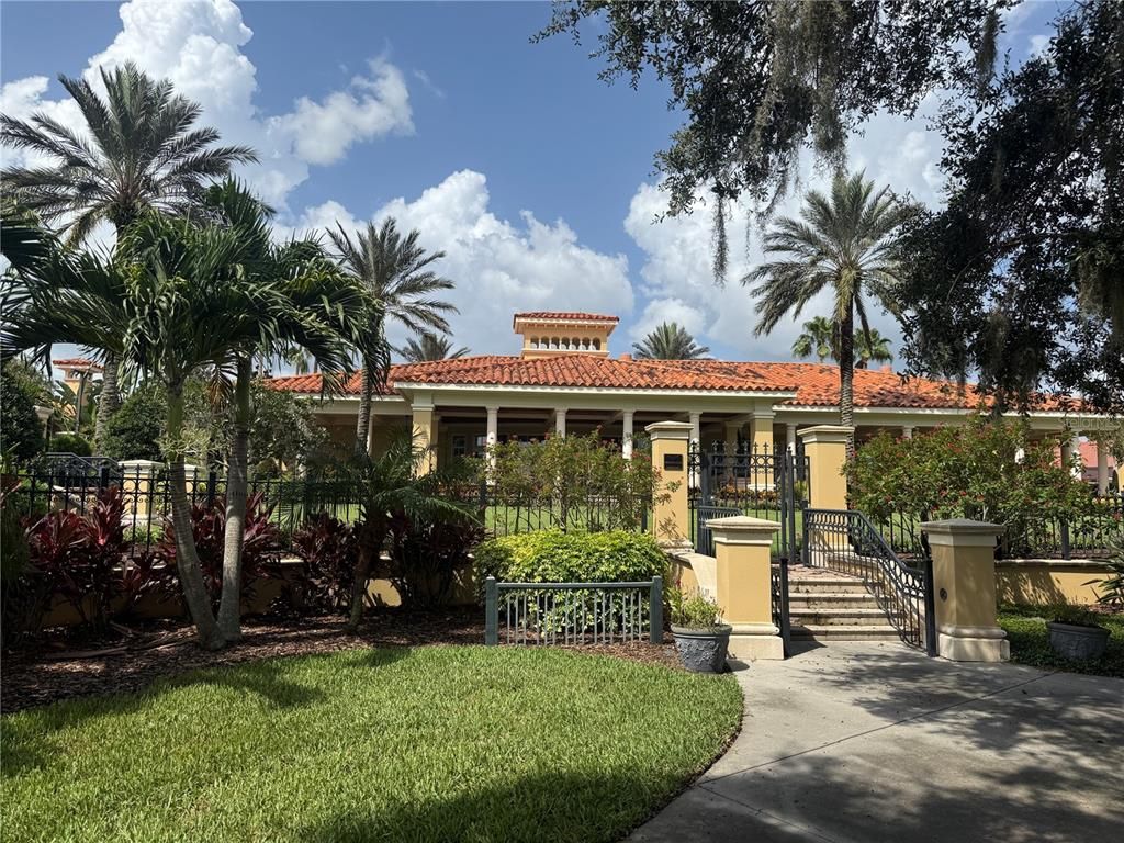 Backyard, Exterior, Facade, Mediterranean