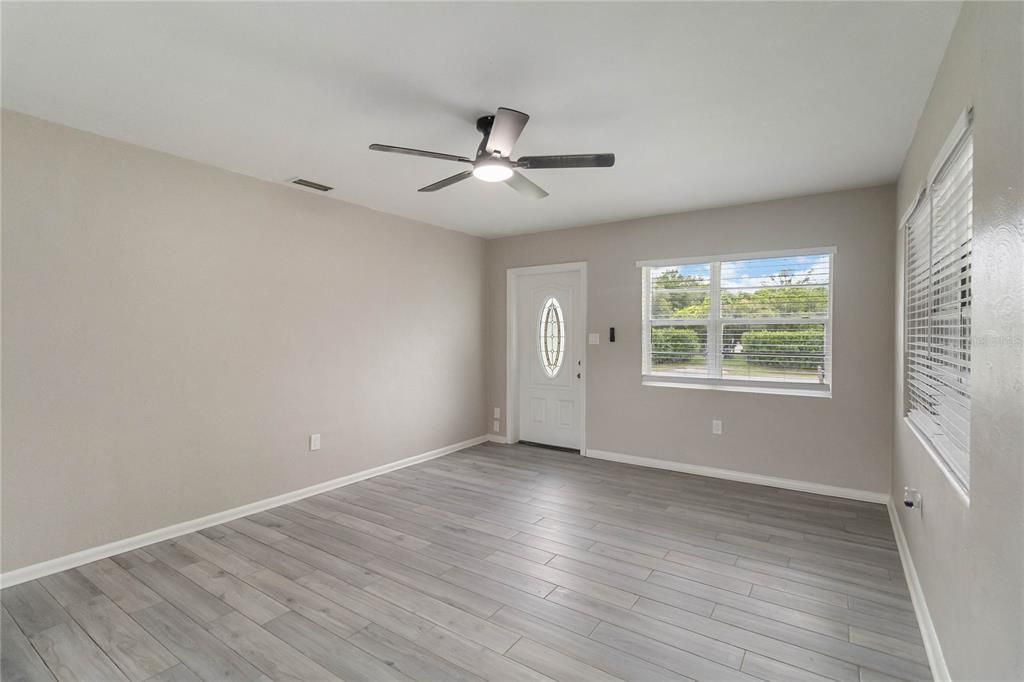 Empty room, Interior, Wood Texture Flooring