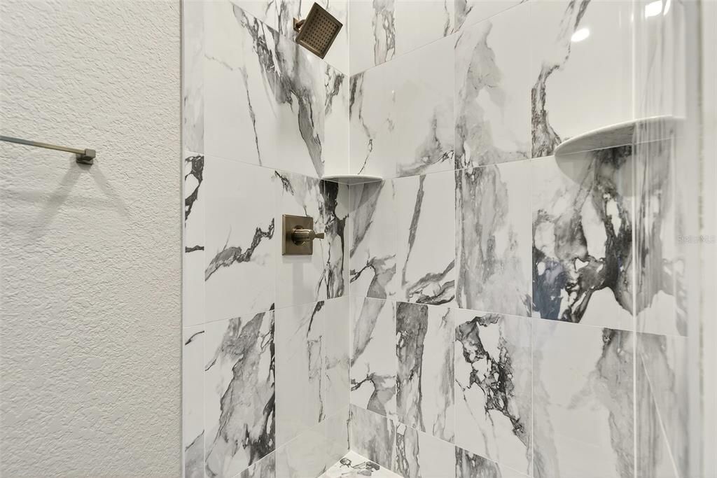 Bathroom, Interior, Marble Walls