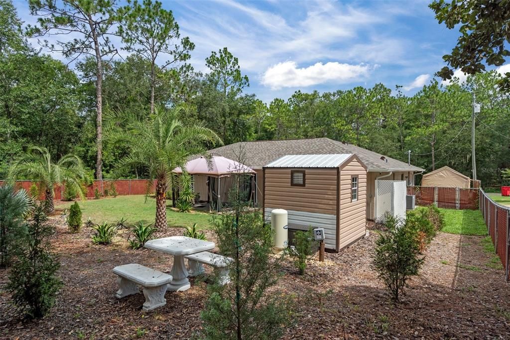 Backyard, Exterior