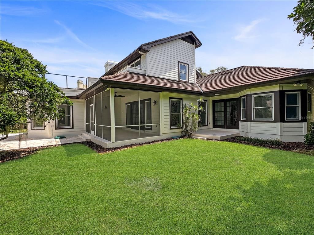 Backyard, Exterior