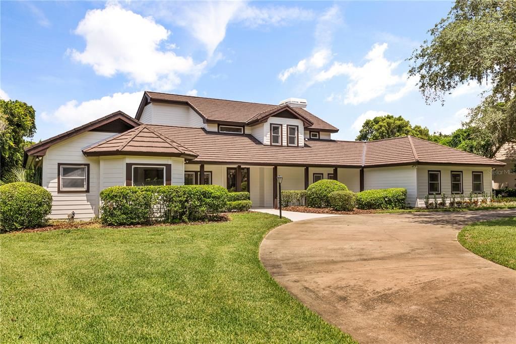 Backyard, Exterior, Facade, Ranch