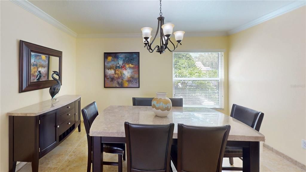 Chandelier, Dining room, Interior