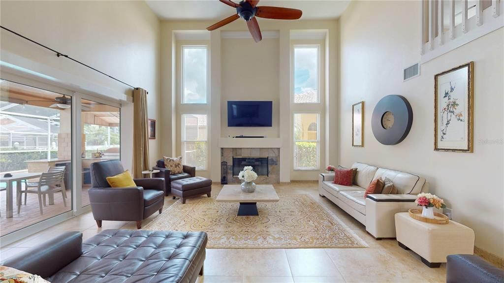 Fireplace, Interior, Living room